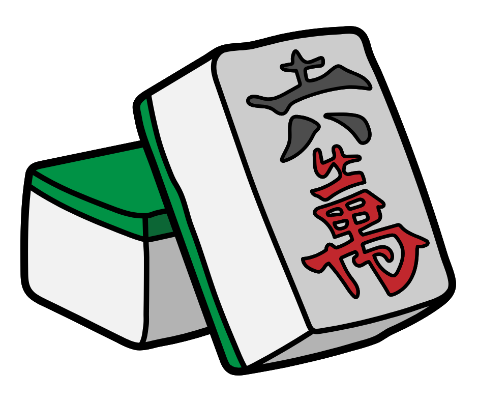 Cartoon Mahjong Tiles