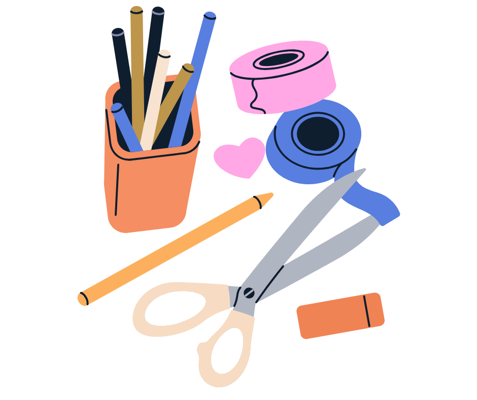 Cartoon Craft Supplies