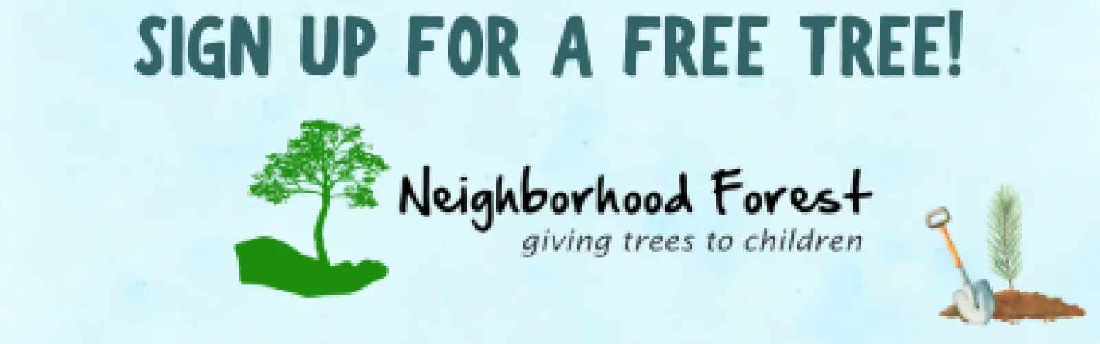 Sign up for a free tree.